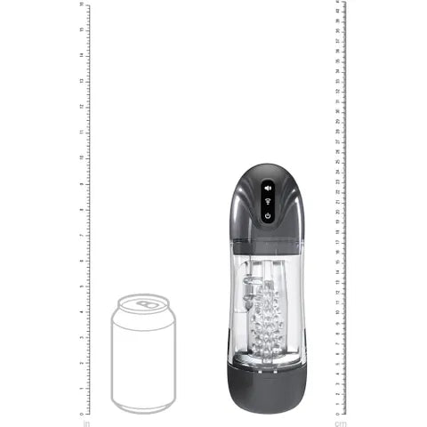 PUMPED SonicPull Auto Masturbator - Gunmetal