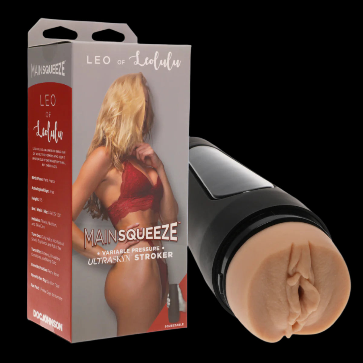 Main Squeese Leo Of Leolulu- Ultraskyn Stroker- Pussy