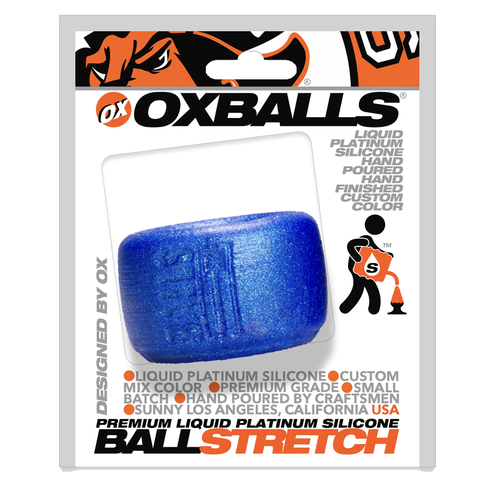 OXBALLS BALLS-T compact & stackable ball stretcher BLUEBALLS