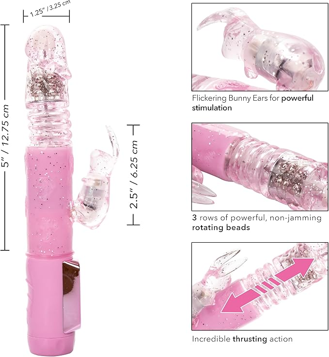 Petite Thrusting Jack Rabbit Pink
