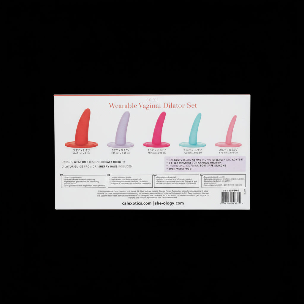 She-Ology 5-Pack Vaginal Dilator Set