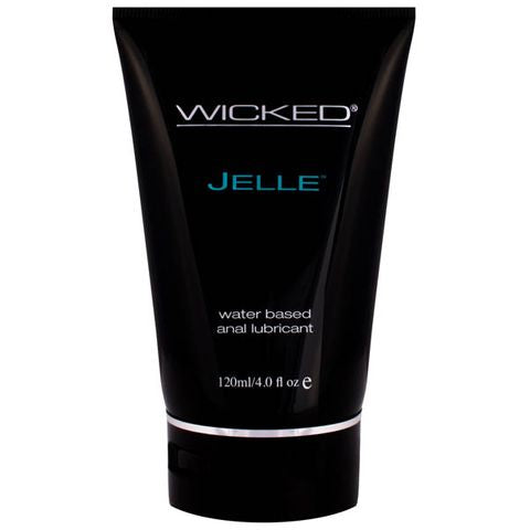 Wicked Jelle Anal Gel Unscented Lubricant 4 oz