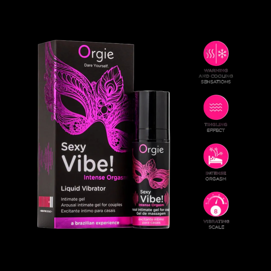 Orgie Sexy Vibe! Intense Orgasm Liquid Vibrator 15 ml