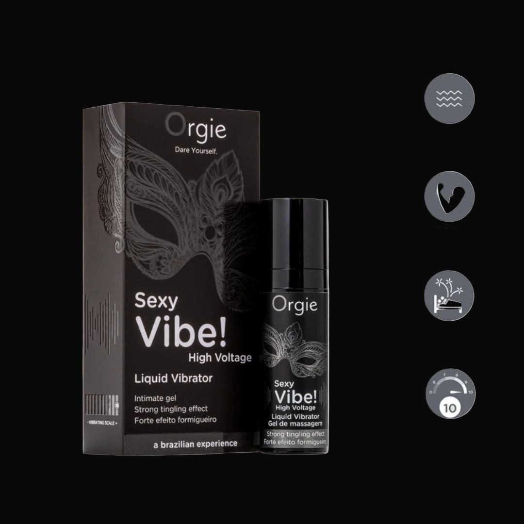 Orgie Sexy Vibe! High Voltage Liquid Vibrator 15 ml