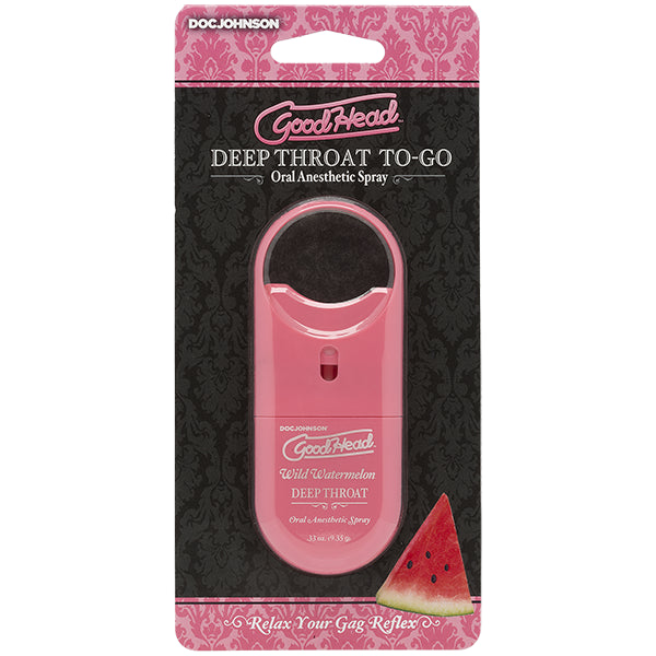 GoodHead To Go Deep Throat Spray Wild Watermelon