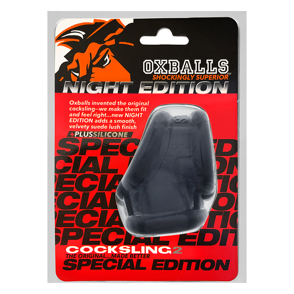 OXBALLS COCKSLING-2 cocksling plus+SILICONE™ special edition NIGHT