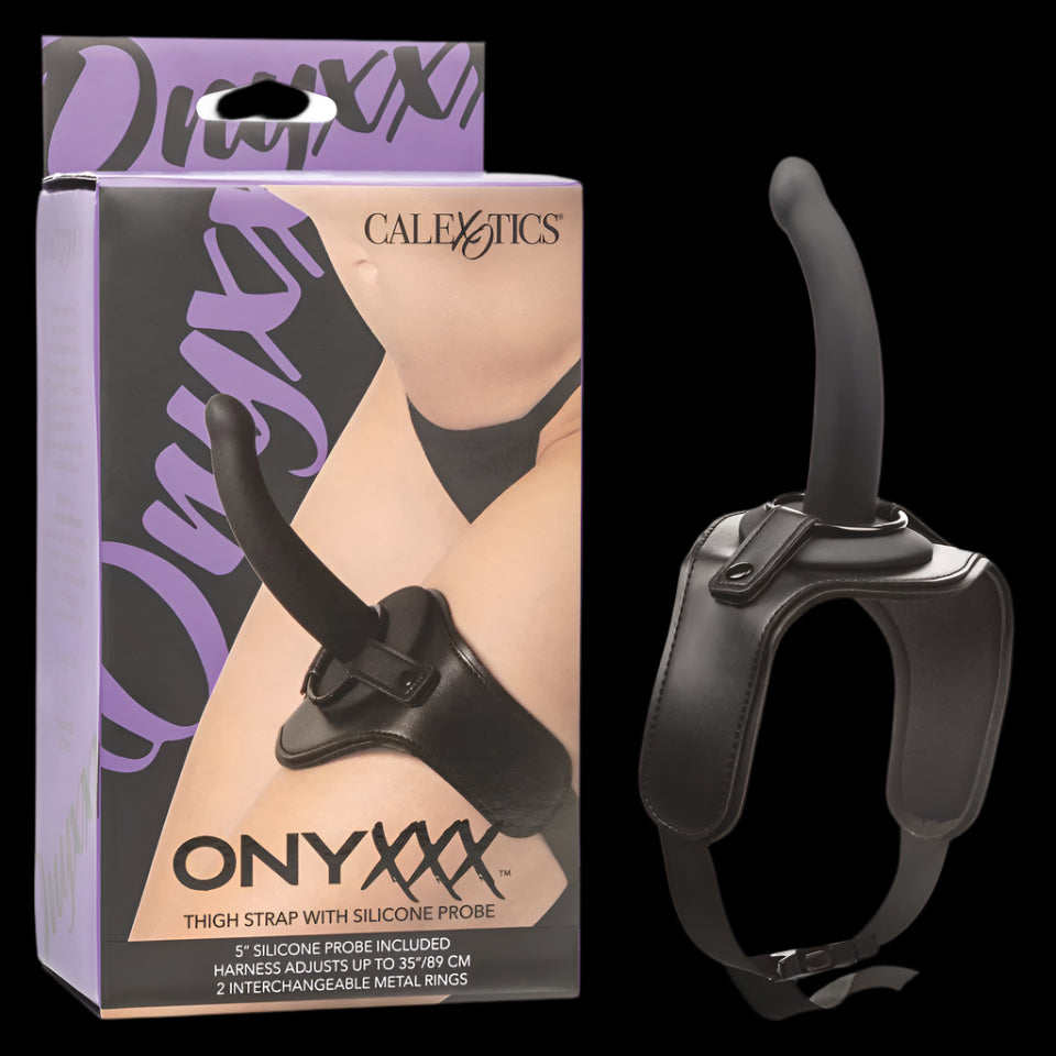 Onyxxx™ Thigh Strap with Silicone Probe