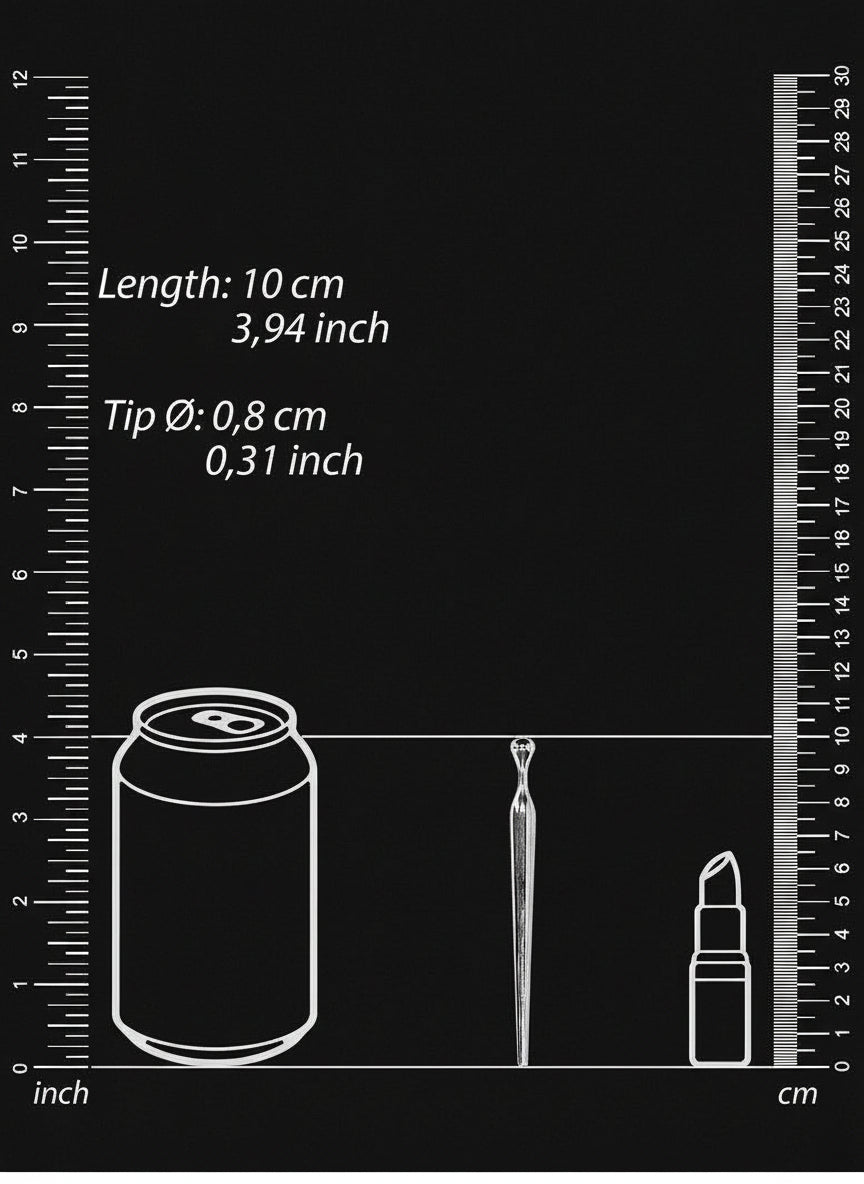 Urethral Sounding - Metal Stick Tappered