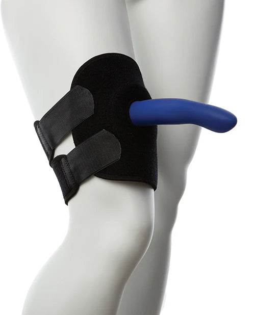 Gender Fluid Thigh Rider Strap-On Harness -Black