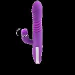 12 Functions Silicone Rechargeable Rotating and Heating Vibrator