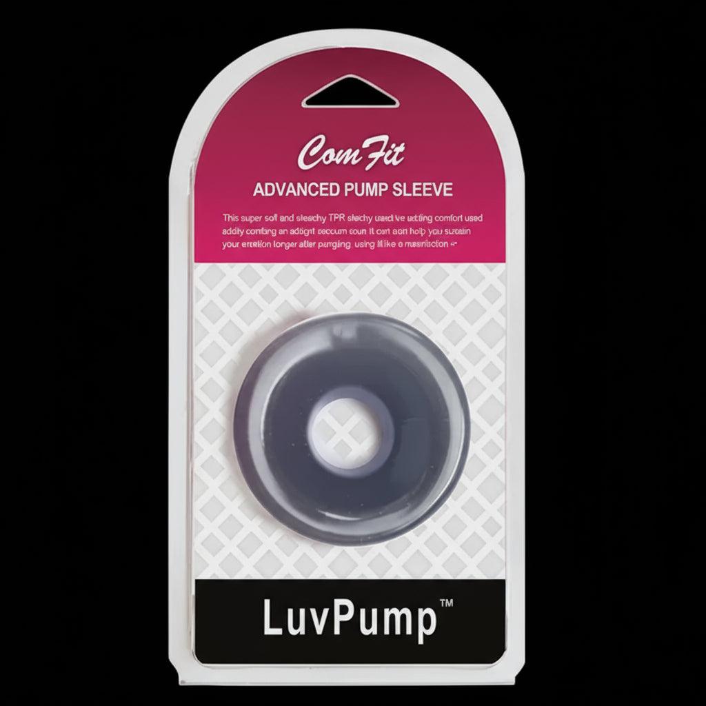 LuvPump ComFit Silicone Sleeve - Black