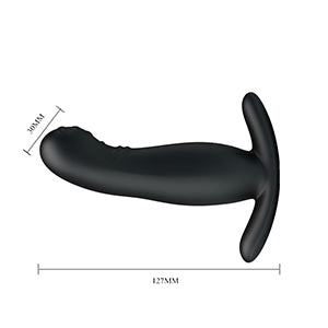Tickling Prostrate Massager Black 127mm