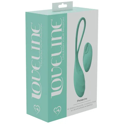 LoveLine - Passion - 10 Speed Remote Control Egg - Sealed Silicone