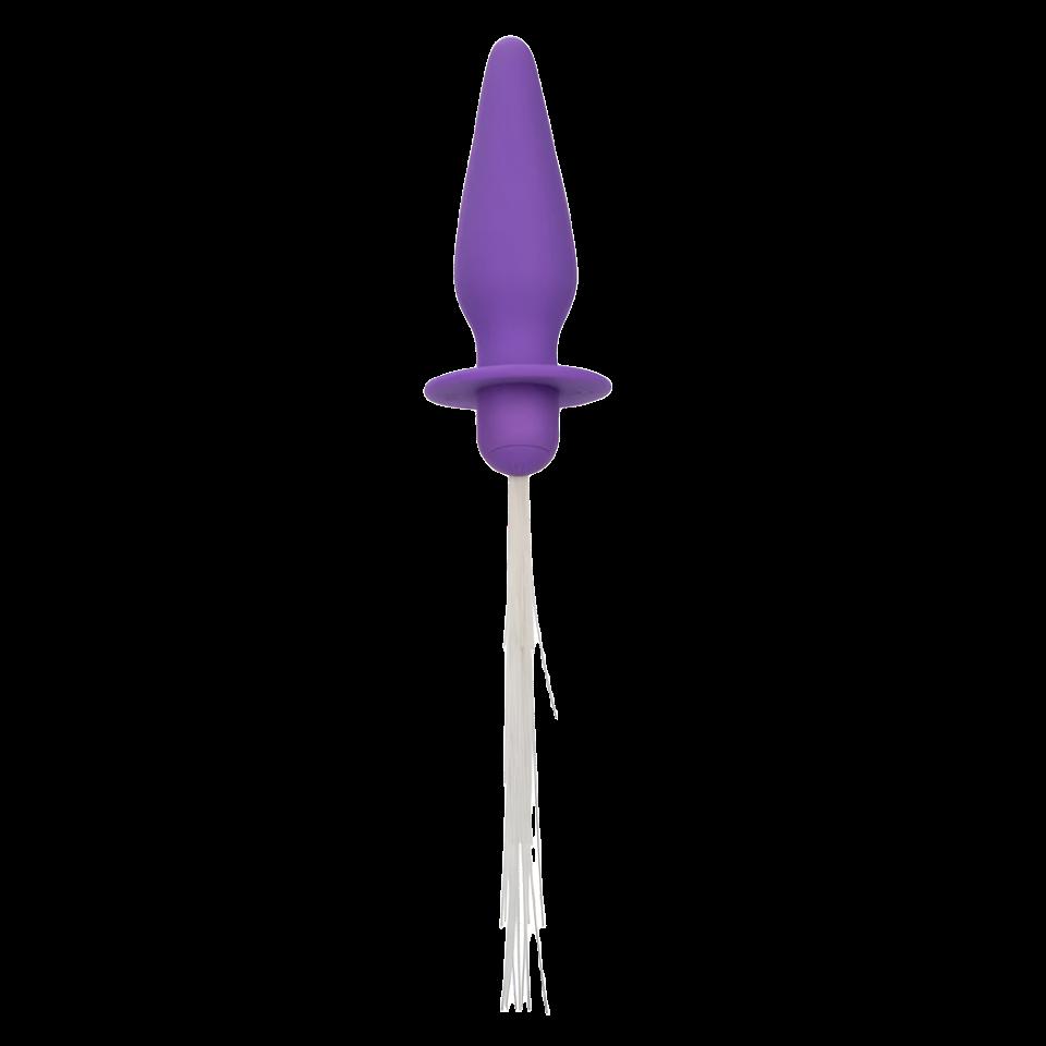 Southern Lights™ Vibrating Light Up Anal Probe - Purple