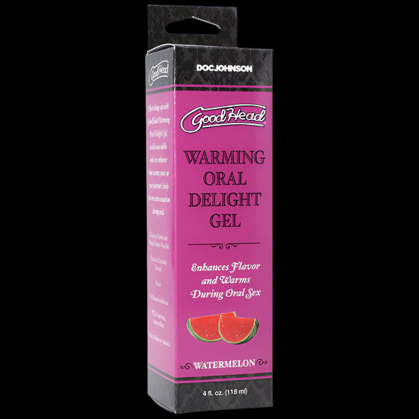 GoodHead - Warming Head Oral Delight Gel - Watermelon - 4 fl. oz.