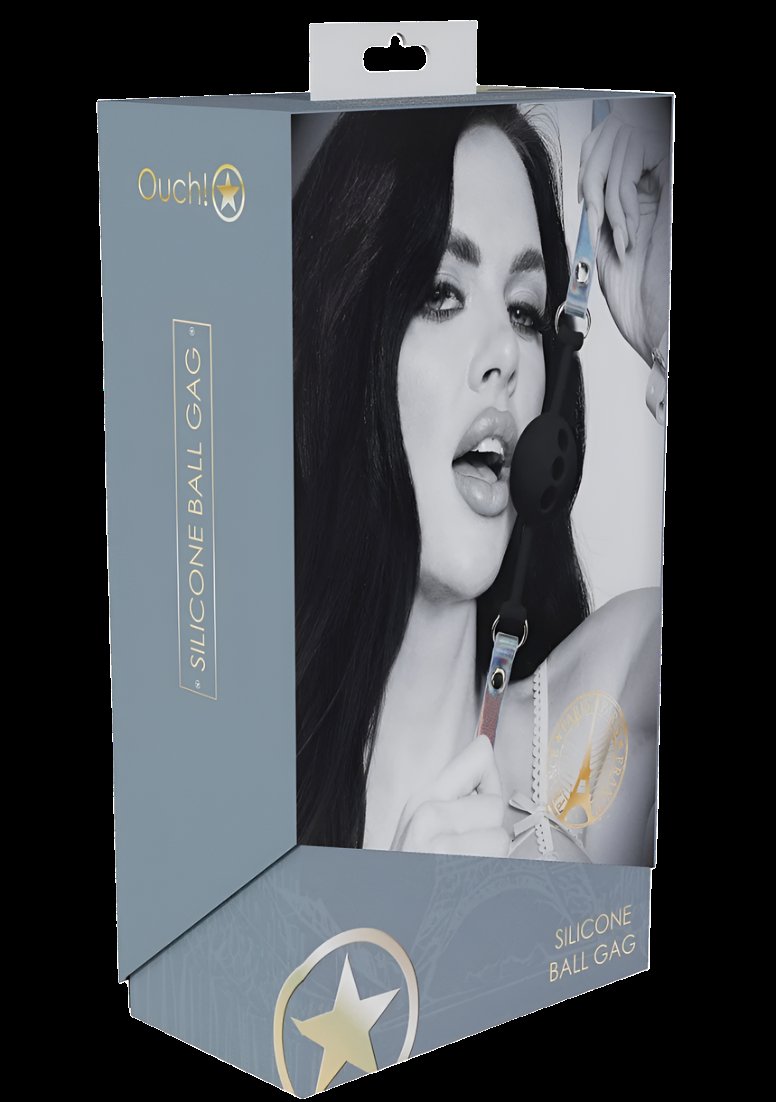 Ouch Paris Collection Silicone Ball Gag