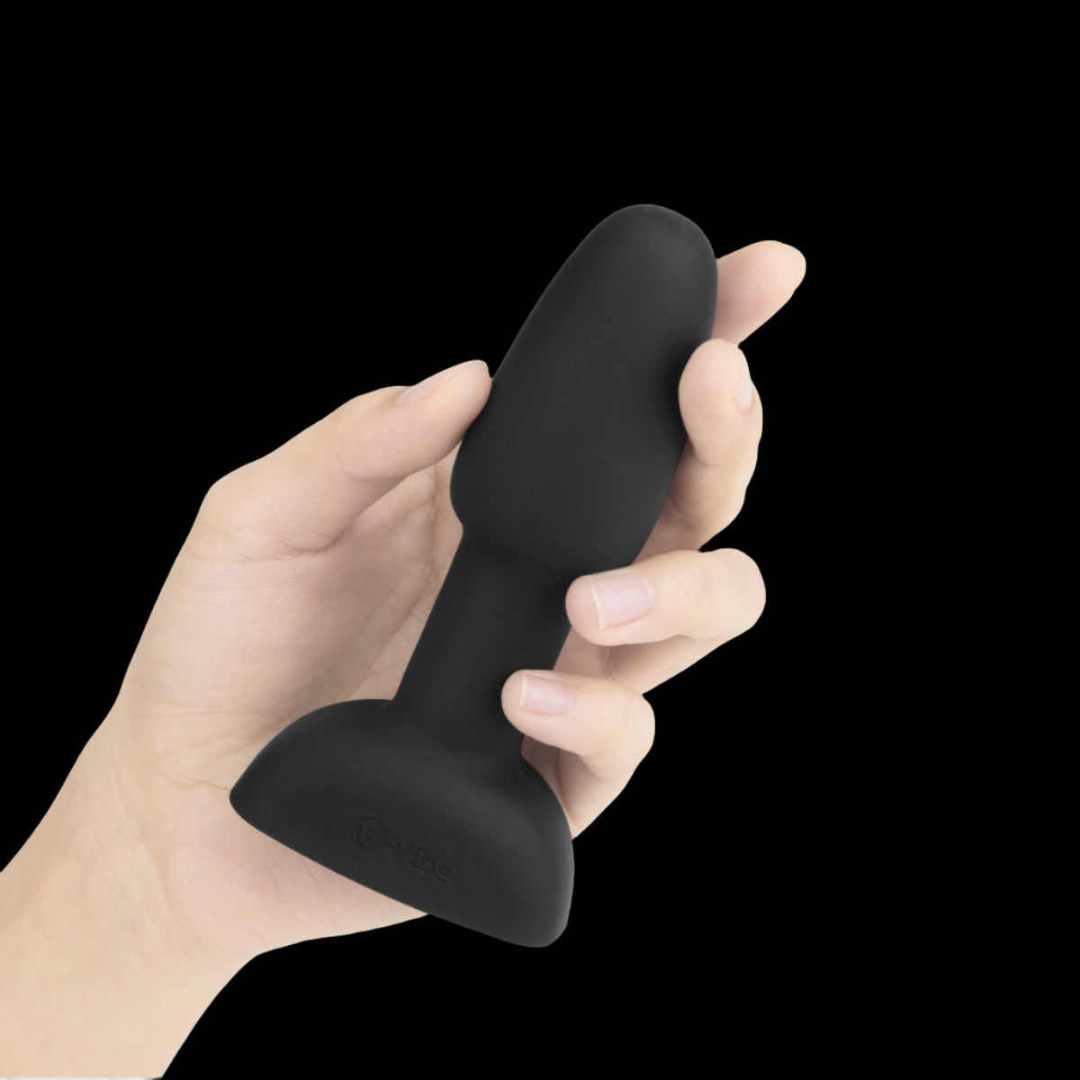 b-Vibe USB Rechargeable Petite Rimming Plug Black