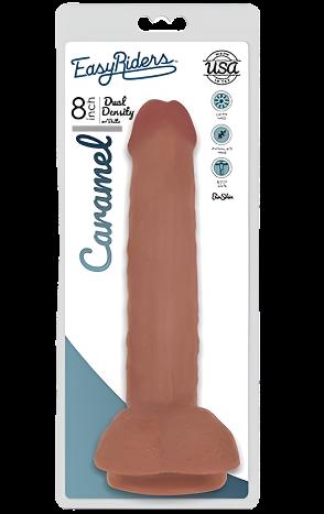 Easy Riders 8" Slim Bioskin Dong With Balls