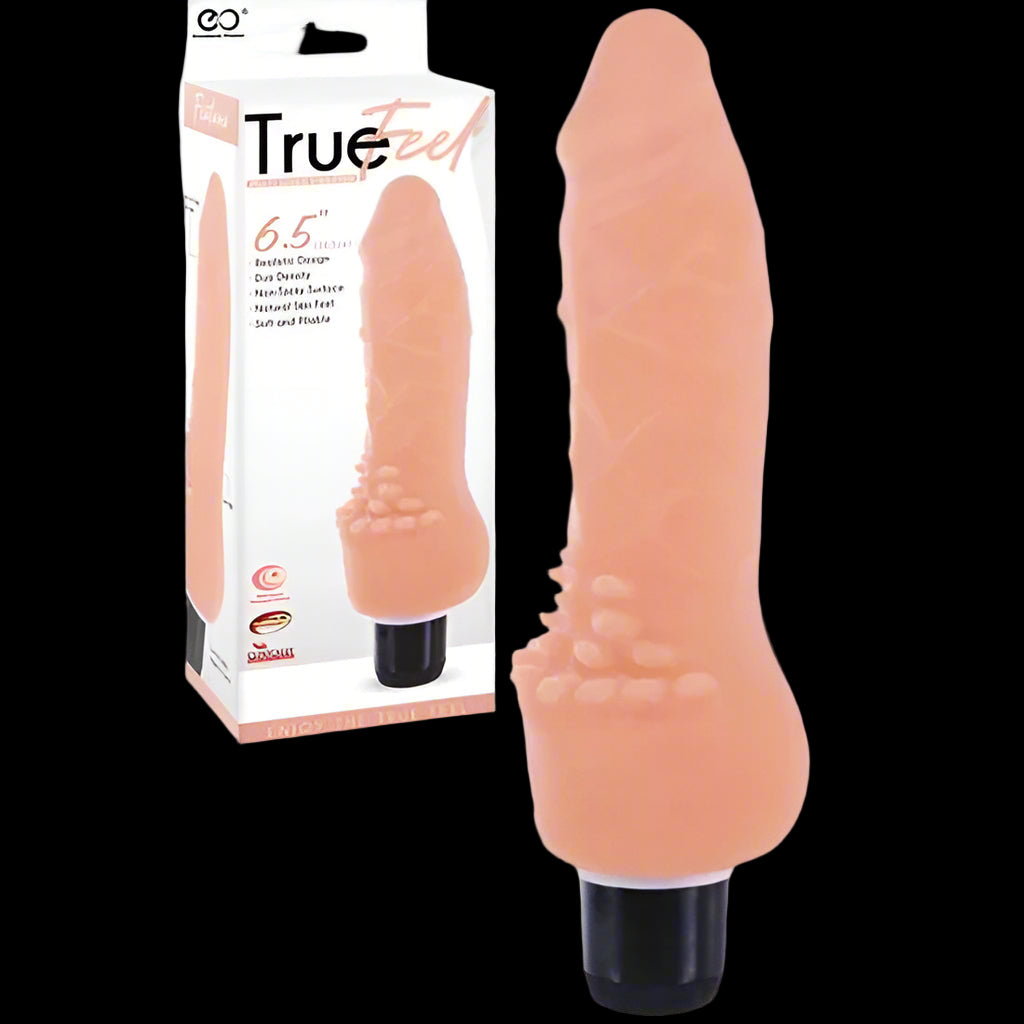True Feel Realistic Vibrator 6.5in