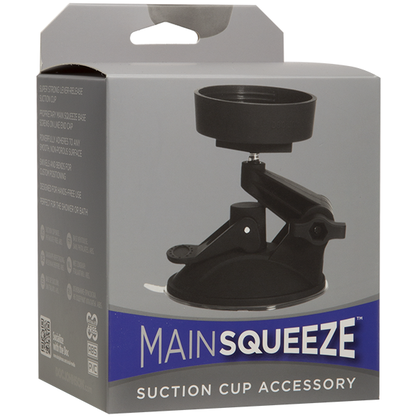 Main Squeeze Suction Cup Accessary Black