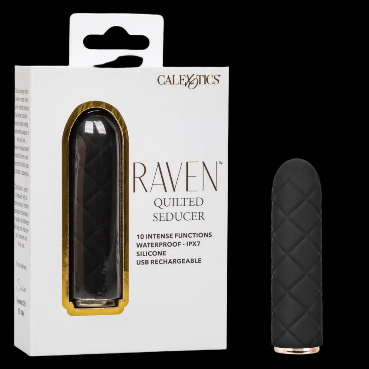 Raven Quilted Seducer