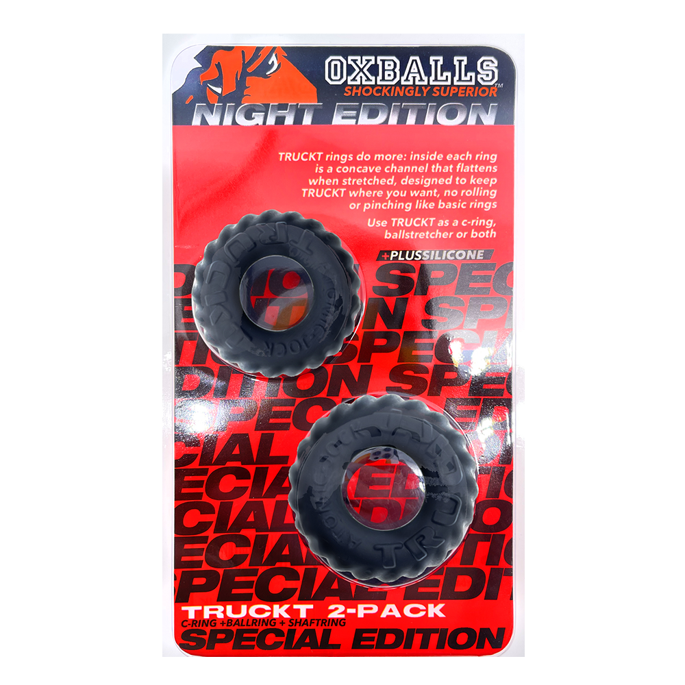 OXBALLS TRUCKT 2-piece cockring plus+SILICONE™ special edition NIGHT