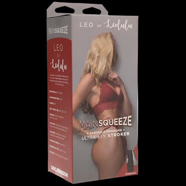 Main Squeese Leo Of Leolulu- Ultraskyn Stroker- Pussy