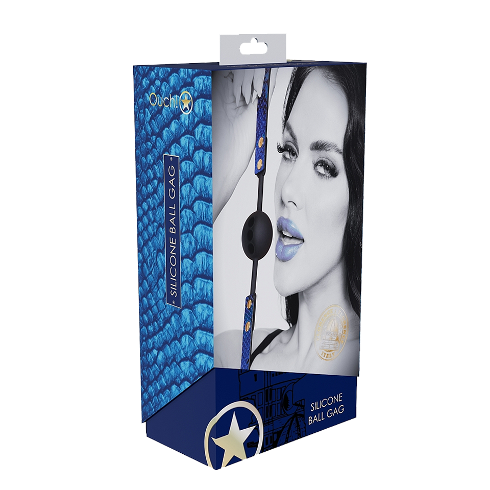 Ouch Florence Collection Silicone Ball Gag
