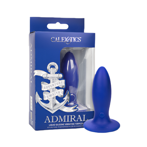 Admiral Liquid Silicone Vibrating Torpedo