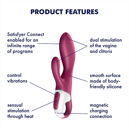 Satisfyer Heated Affair Heated Rabbit Vibe XX
