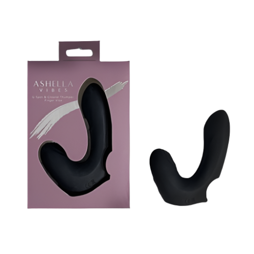 Ashella Vibes G-Spot Clitoral Thumper Finger Vibe