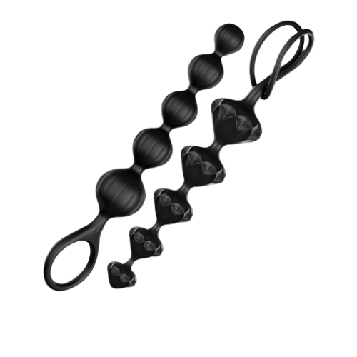 Satisfyer Love Beads Set Black