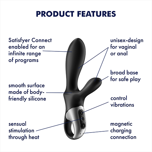 Satisfyer Heat Climax + Warming Anal Vibrator