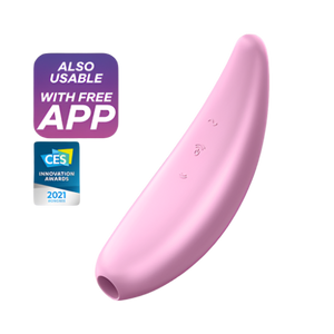 Satisfyer Curvy 3+ App Control - Pink XXX