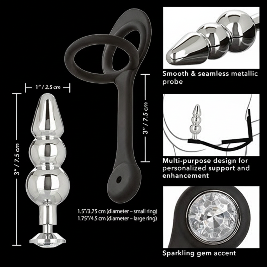 Star Fucker Beaded Plug