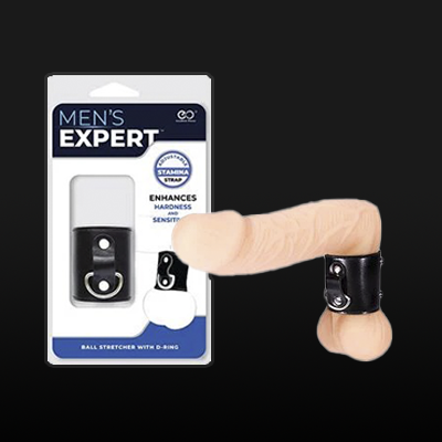 Men's Expert Ball Stretcher with D-Ring. 2 stud