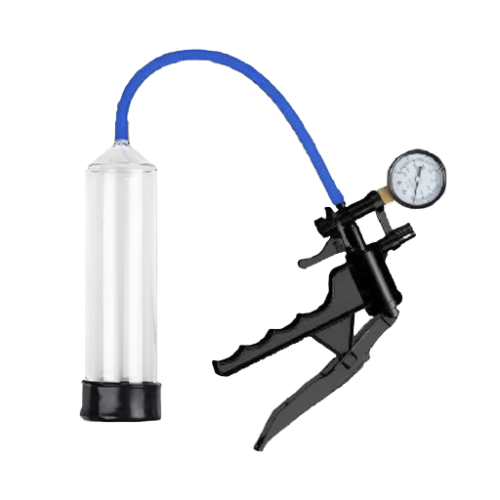 Plastic Pistol Pump with Guage and QR Valve