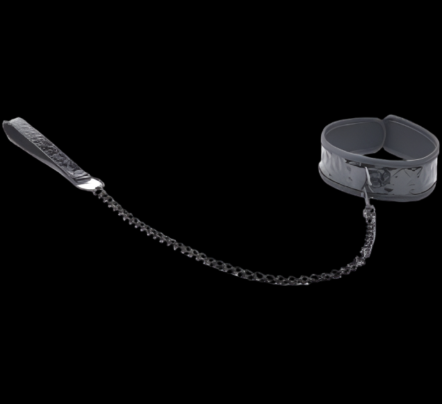 Embossed Bondage Collar