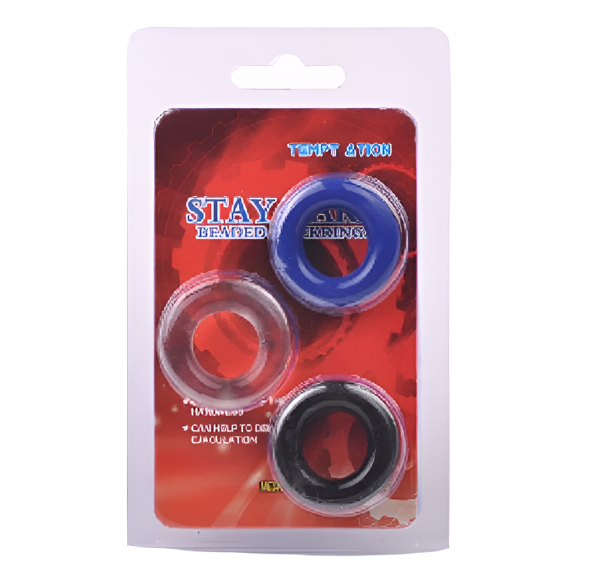 Triple Donuts Cockring Kit