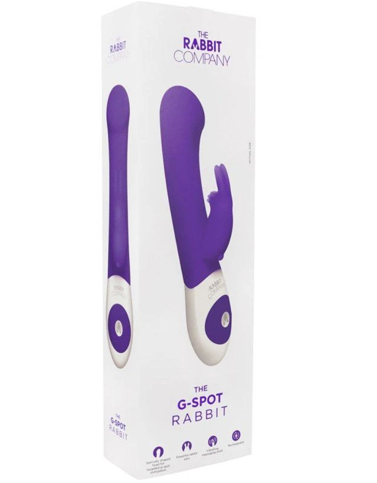 The G Spot Rabbit USB Rechargeable Purple