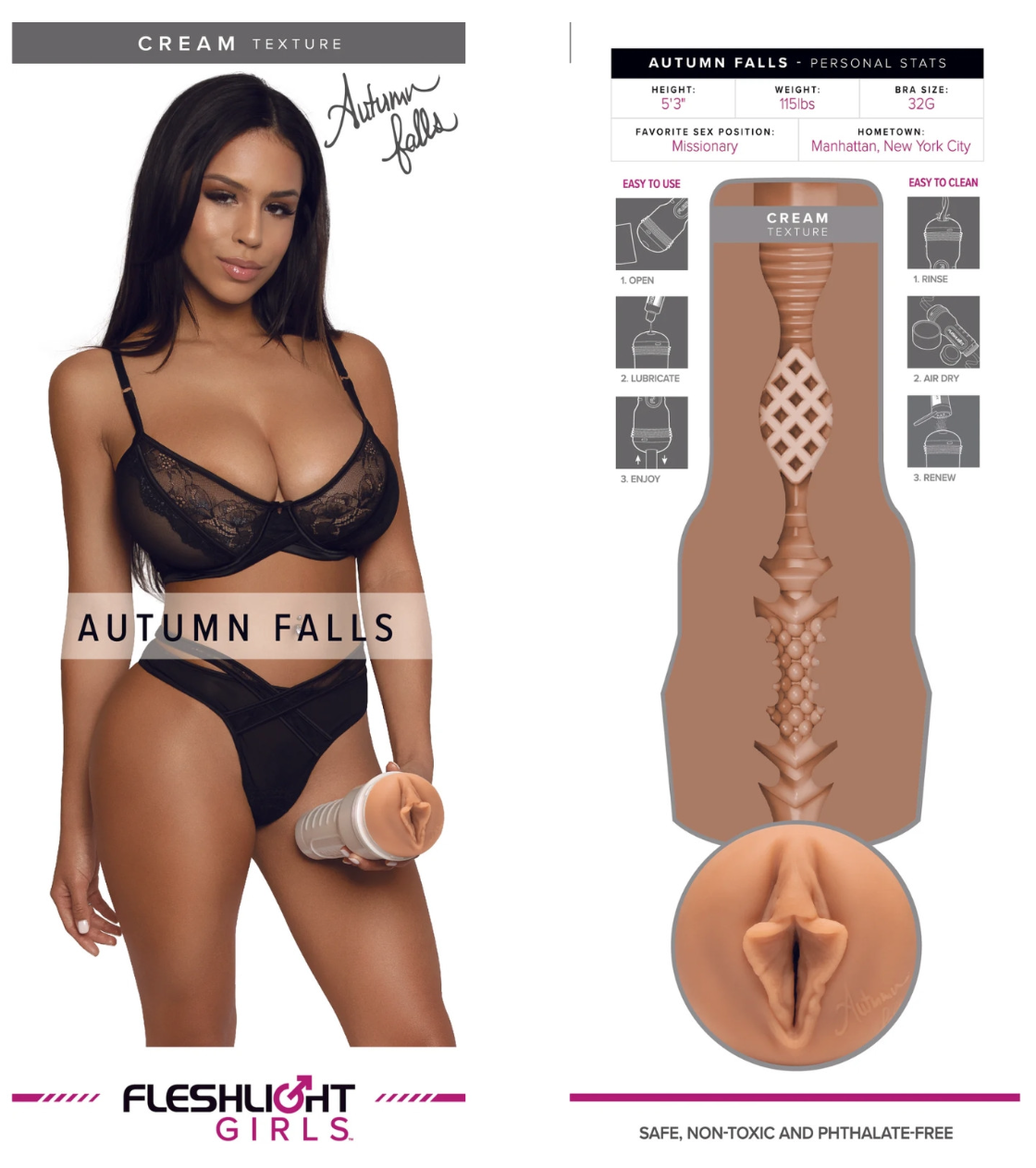 Fleshlight Girls Autumn Falls Cream