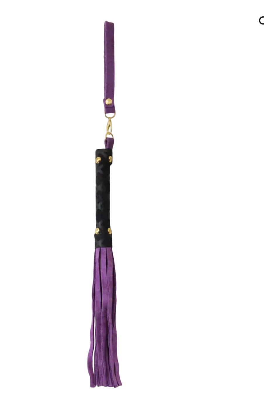 Suede Flogger Toggle Handle