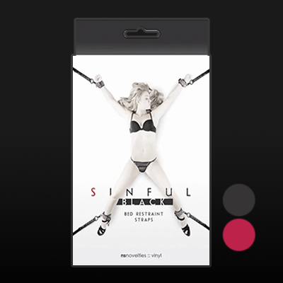 Sinful Bed Restraint Straps