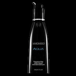Wicked AQUA Unscented Lubricant 250ml