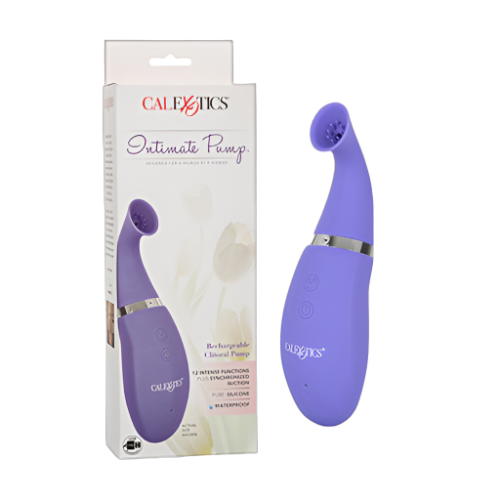 Rechargeable Clitoral Pump Purple