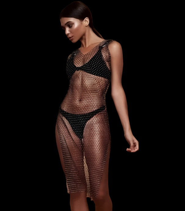 Diamonte Dress -One Size