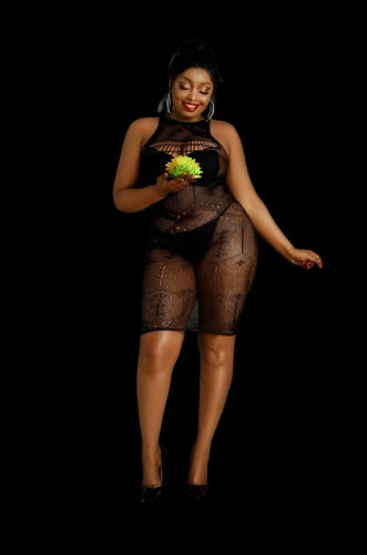 Moonlight Plus Model 06 Black Dress