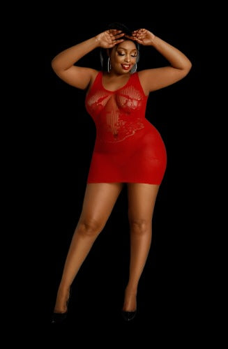 Moonlight Plus Model 08 Red Dress