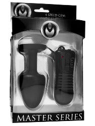 Paragon Gem Accented Vibrating Anal Plug