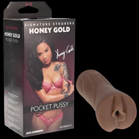 Honey Gold UltraSkyn Pocket Pussy Naked Passion Honey Gold UltraSkyn Pocket Pussy Naked Passion